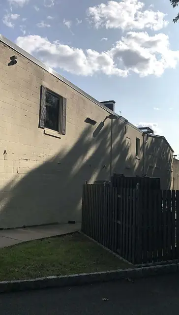 Block and brick, coated — Side elevation